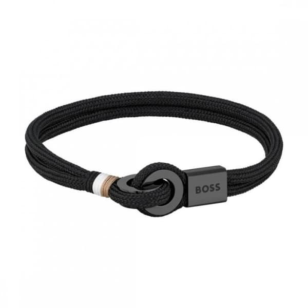 Boss Armbandsur Herr Stål Svart Och Nylon Svart 1580472S