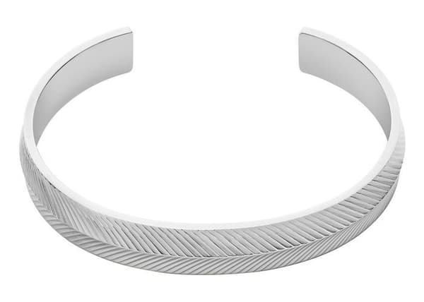 FOSSIL Armband i silver för kvinnor Harlow Linear Textur Armband 265237