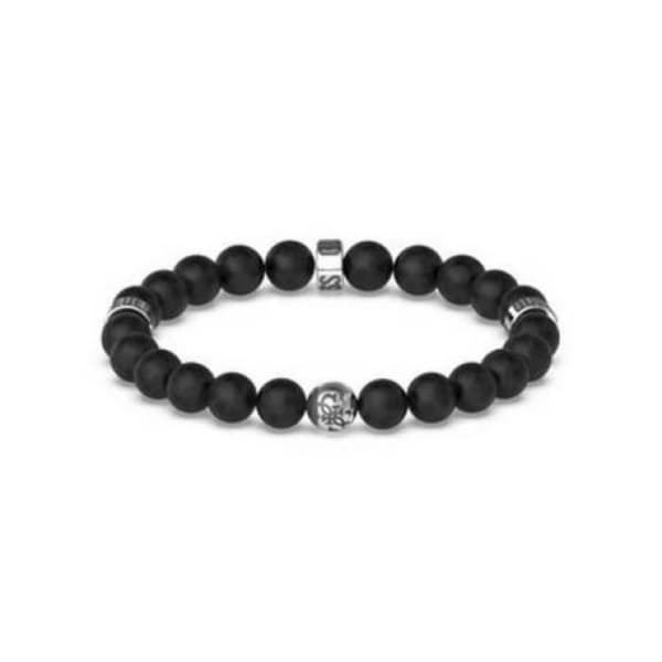 Armband - Guess - 4G Icon - Stål - Svart - Vuxen