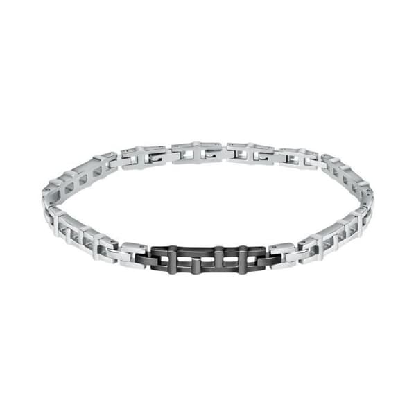 Armband - MORELLATO - 241883 - Bicolor Stål - För Män - Silverfärgad