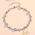 Miniatyrbild 2 av 4: Armband - TD® - Dam - 925 Silver - Zirkonium - Anti-allergisk