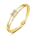 Miniatyrbild 1 av 3: Armband - Dam - Fluga - Rose Guld - Cubic Zirconia - 6,2 cm