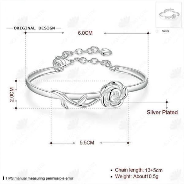 HTBE® Mode romantiskt rosarmband i utsökta smycken enkel atmosfär jul födelsedag bröllop Alla hjärtans dag present