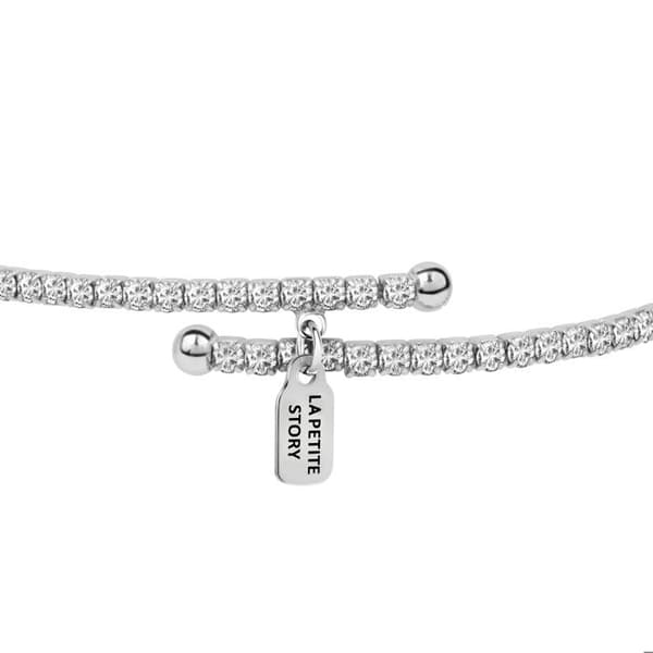 Armband i mässing och kristall - LPS05AQC04