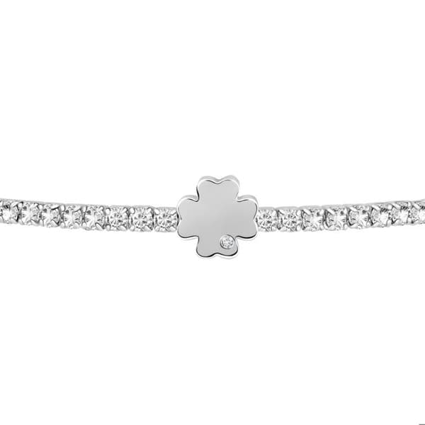 Armband i mässing och kristall - LPS05AQC04
