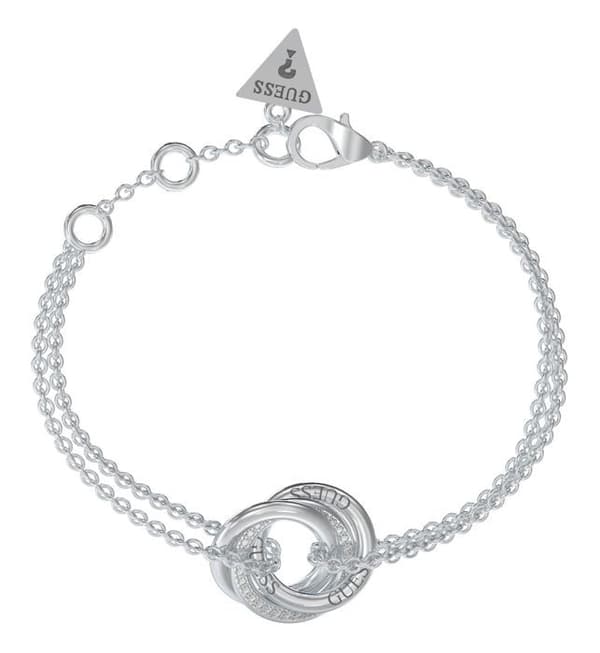 Armband - GUESS - Perfect Mini Links - Silver Rhodium - Dam - 16-18,5 cm