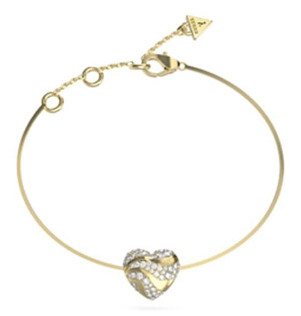 GUESS Armband i guld för kvinnor - In My Heart Ormslänkar Armband S Gult Guld 278197