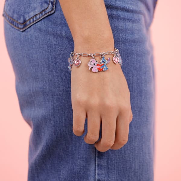 Disney Stitch Angel charm bracelet