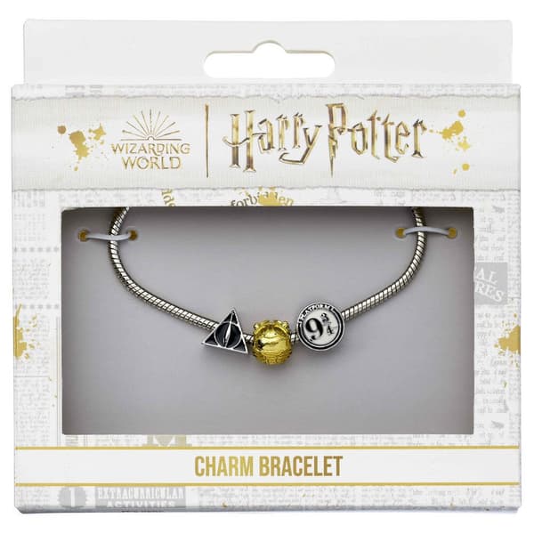 Harry Potter silver charm bracelet