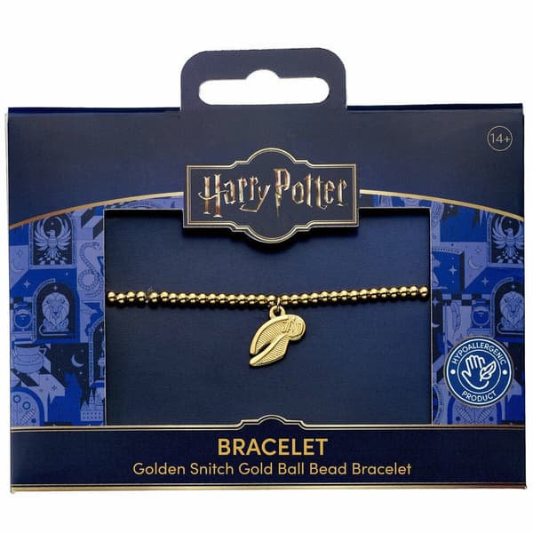 Harry Potter Golden Snitch bracelet