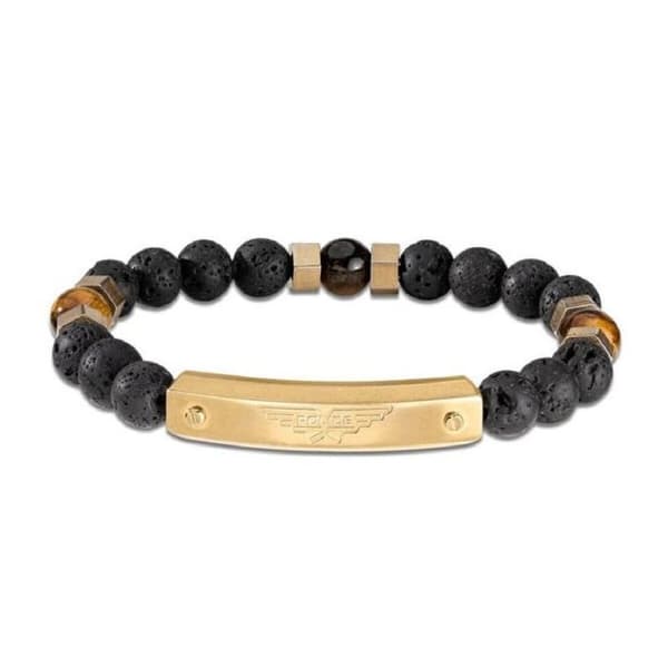 Armbånd for Menn Police PEJGB2008551 Harpiks 19 cm