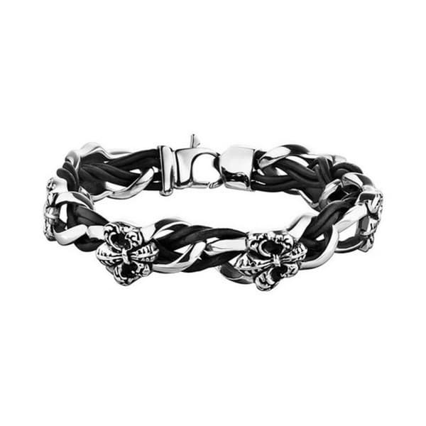 Armbånd for Menn Police S14AGW01B (21 cm)