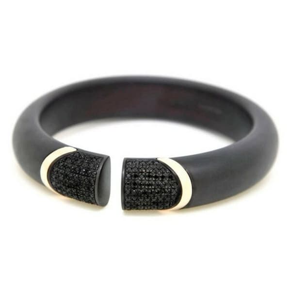 Armbånd for Kvinner TheRubz KCRBB00 (19 cm) (19 cm) - Svart