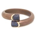 Miniatyrbilde 1 av 2: Armbånd for Kvinner TheRubz KCRBB0 Sterling sølv (19 cm) - Mørke Brun