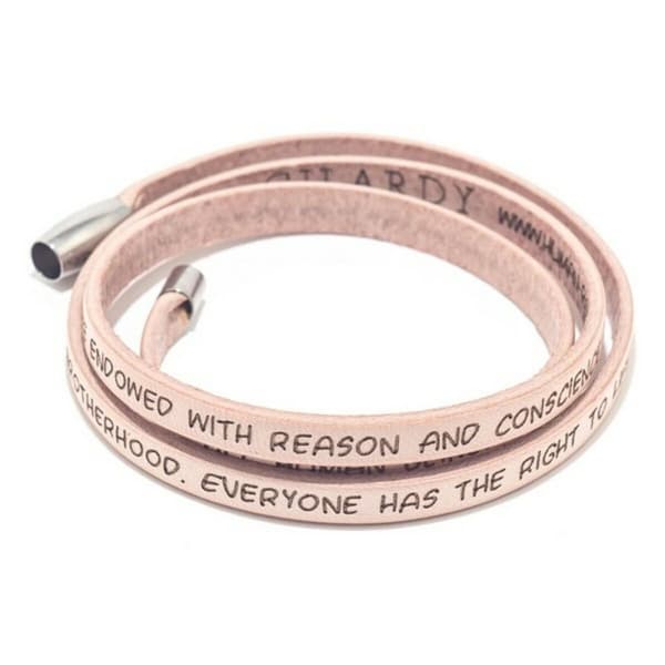 Armbånd for Kvinner Gilardy (20 cm) - Mørke Brun