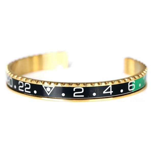 Armbånd for Menn Oyster (18 cm) - Grønn
