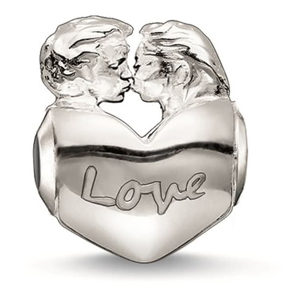 Dampärlor Thomas Sabo K0162-001-12 Silvrig (1,2 cm)