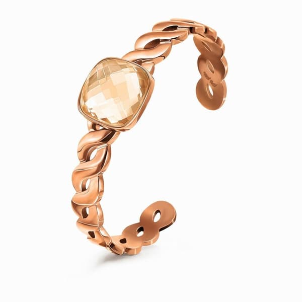 Armbånd Folli Follie 3B15T013RS Rosa (17 cm)