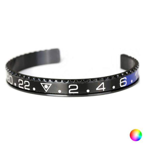 Herrarmband Oyster 18 cm - Blå