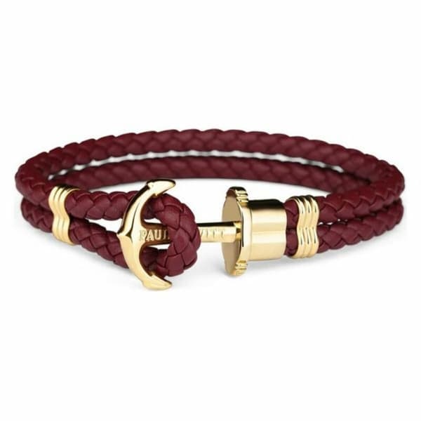 Armband Paul Hewitt PH-PH-L-G-DB Rödbrun - 20,5 cm