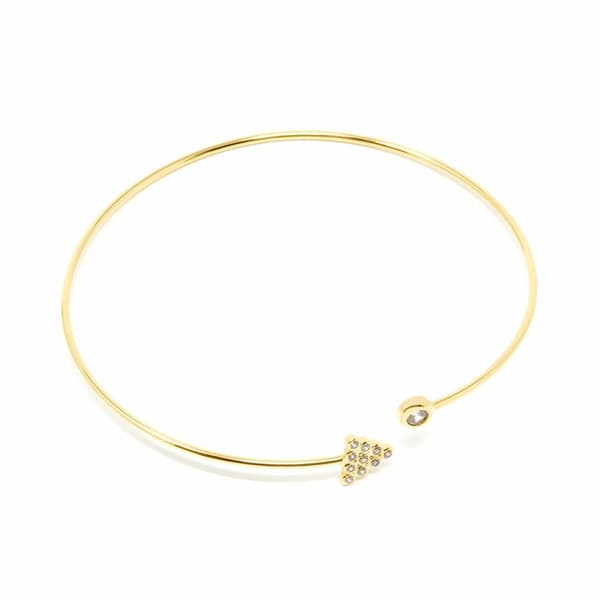 Armbånd for Kvinner Shabama Coney Messing gullbelagt