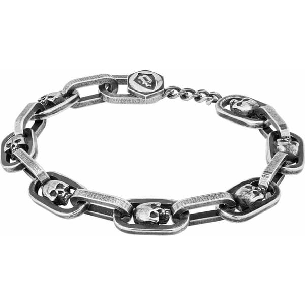 Armbånd for Menn Police PEJGB2008901 Rustfritt stål 19 cm