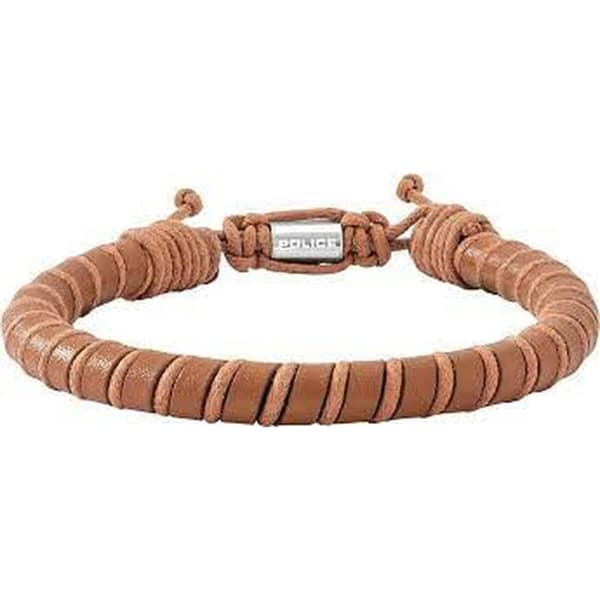Armbånd for Menn Police PJ26486BLC.03 Lær 19 cm