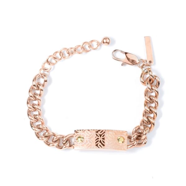 Armbånd til mænd Police PJ25590BSRG.03 20 cm