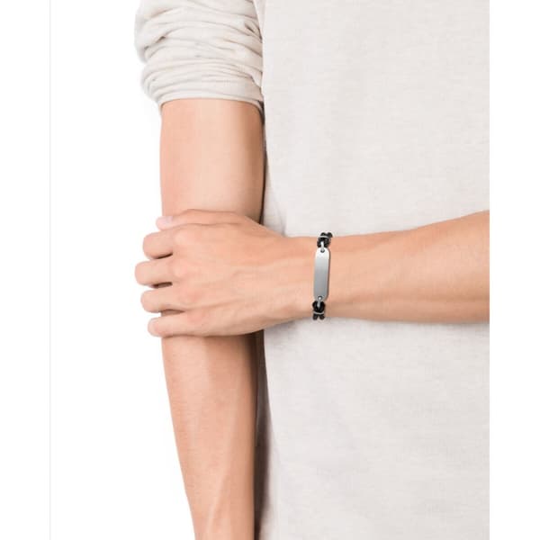 Armbånd til mænd Viceroy 15107P010 - Sort