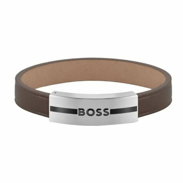 Herrarmband Hugo Boss 1580496M Läder 20 cm