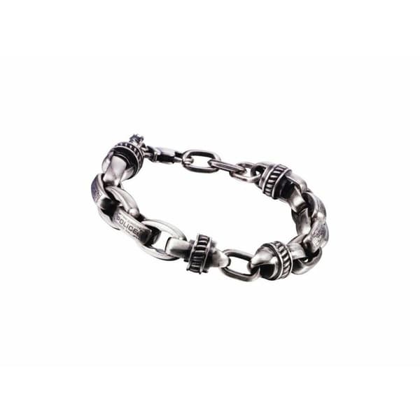 Armbånd for Menn Police PJ22257BSS-01 Rustfritt stål 18 cm