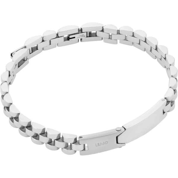 Armbånd til mænd LIU JO MLJ299 Sølvfarvet