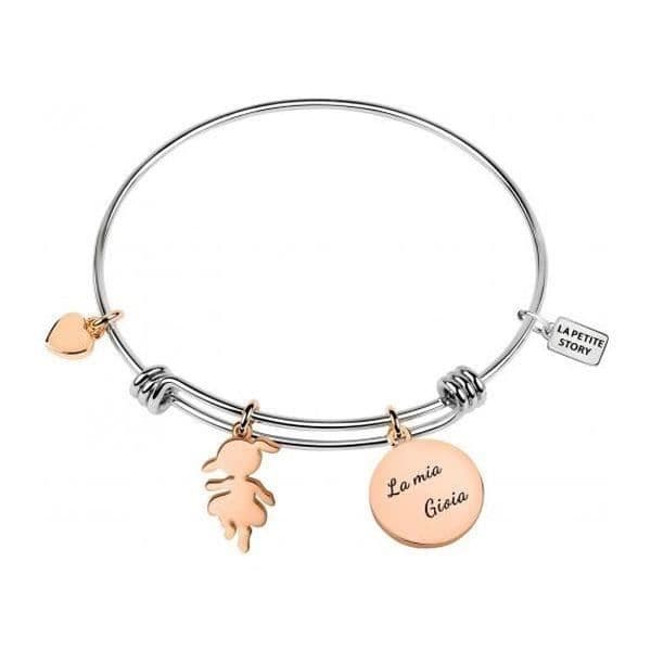Armband - LPSSSROSE GOLD - BANGLE EXT - Rostfritt stål - Kristall - Guldpläterad