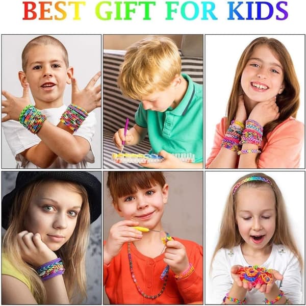 1500 Delar . Loom Bands Kit