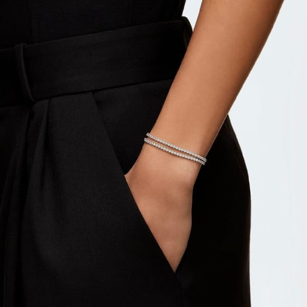 Damarmband Swarovski 5221397 Silvrig