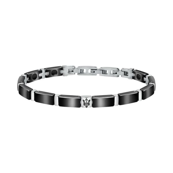 Herrarmband Maserati JM221ATZ04 Silver