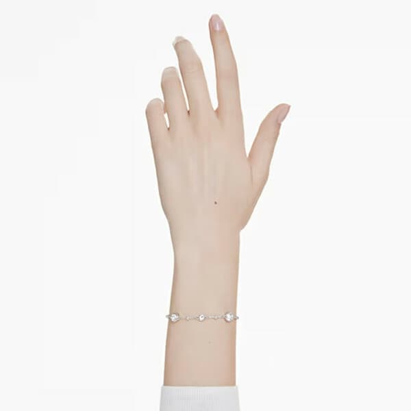 Naisten rannekorut Swarovski 5696079 Hopeinen