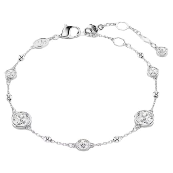Naisten rannekorut Swarovski 5696079 Hopeinen