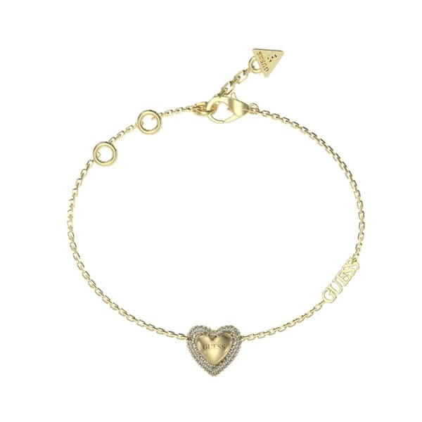 Armbånd til kvinder Guess JUBB05022JWYGS Gylden