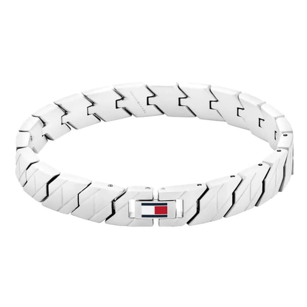 Miesten rannekorut Tommy Hilfiger 1697257 Hopeinen
