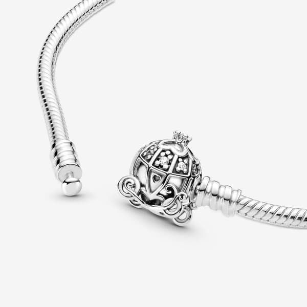 Pandora Disney Tuhkimo Pumpkin Coach -rannekoru 20 cm