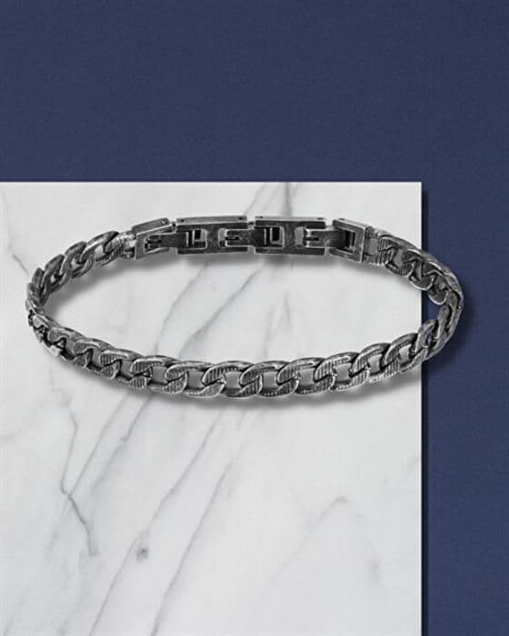 Armband i stål - MORELLATO - SATX28 - Svart - 21cm - Man