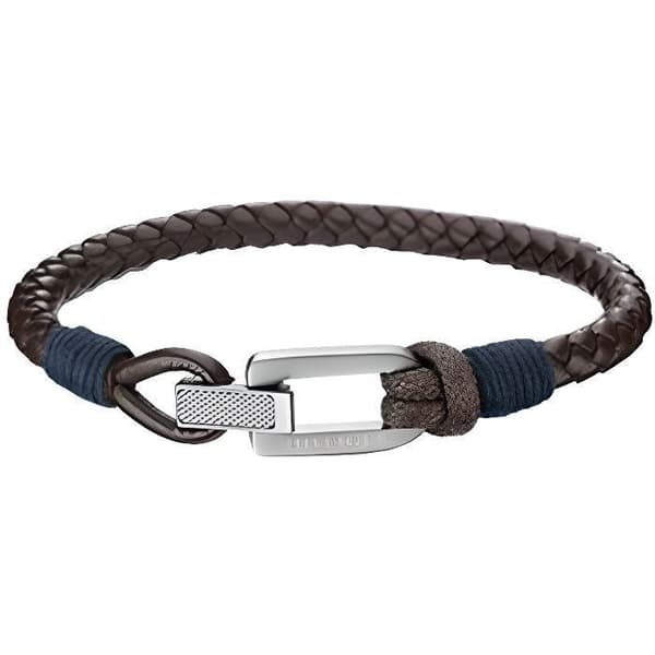 Armband - Tommy Hilfiger - 2701011 - Rostfritt stål - Kvarts - Blå och brun