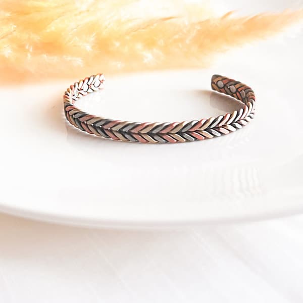 WellnessWave Koppararmband med magneter