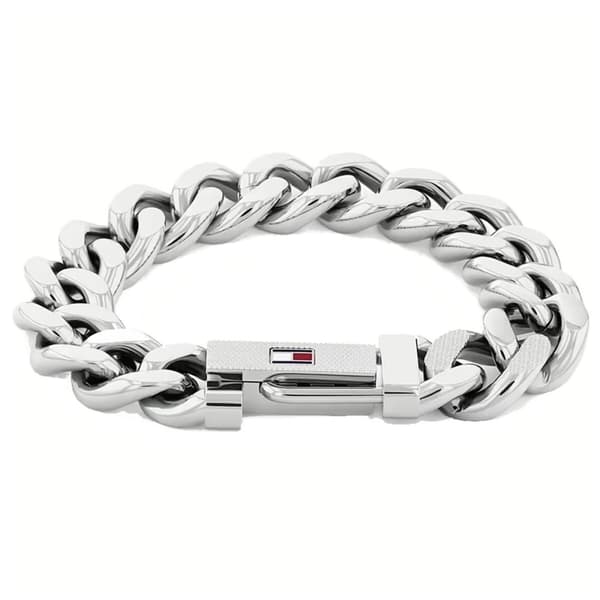 Herrarmband Tommy Hilfiger 1697265 Silvrig
