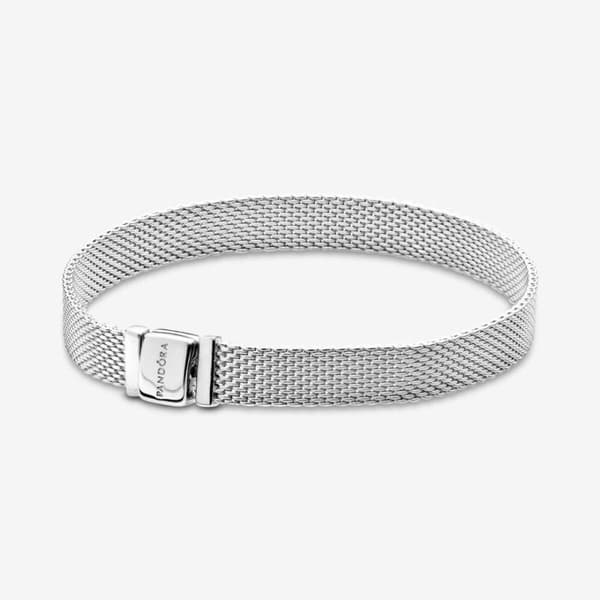 Naisten rannekorut Pandora 597712-18 18 cm Hopeinen