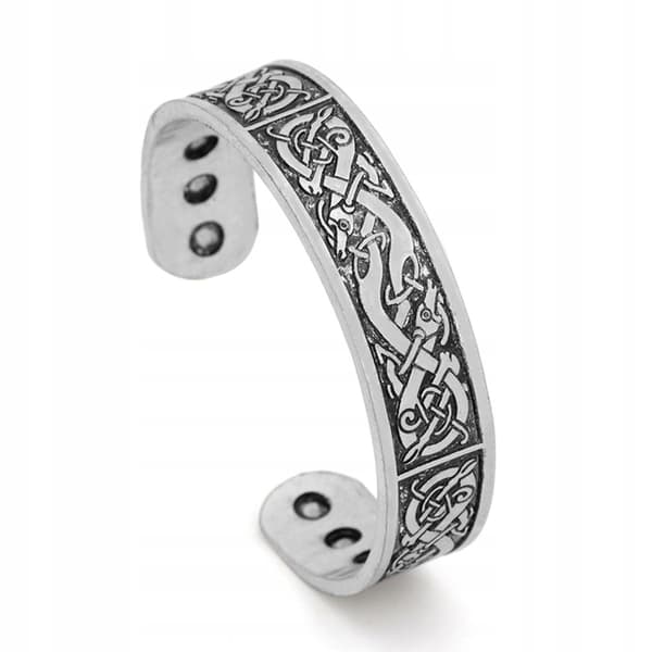 VIKINGARMBAND Nordisk RUN SILVER 434