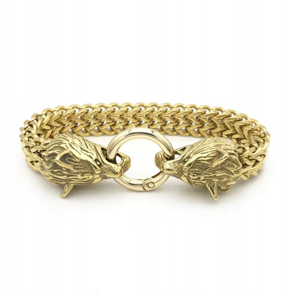 VIKING ARMBÅND Ulve Nordisk Amulet 316L 439