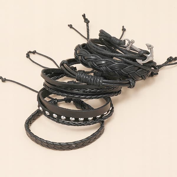 HERRE læderarmbånd Sæt med 300