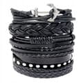 Miniatyrbillede 1 af 6: HERRE læderarmbånd Sæt med 300